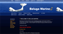 Desktop Screenshot of belugamarine.com